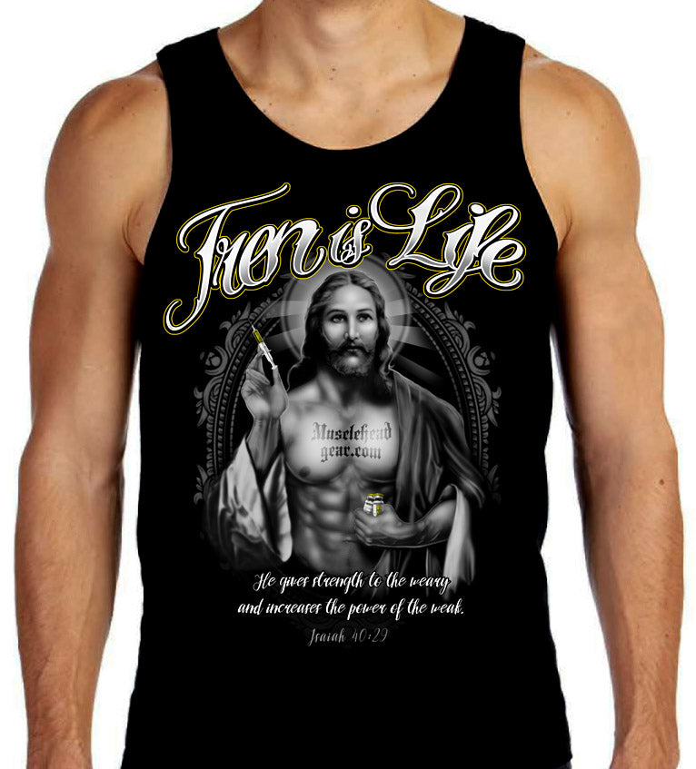 Tren Is Life Jesus Tank Top