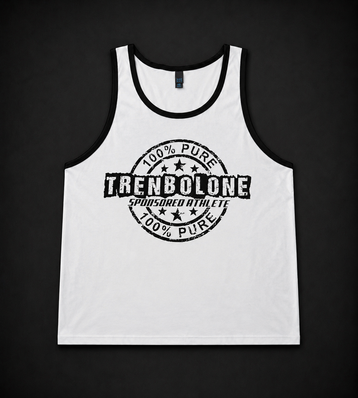 100% Pure Trenbolone Sponsored Athlete Ringer Tank