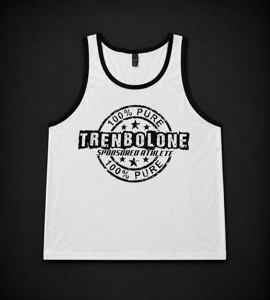 100% Pure Trenbolone Sponsored Athlete Ringer Tank